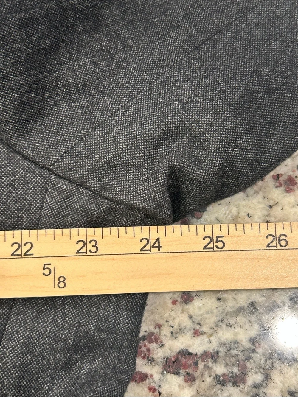 Banana Republic Men's Dark Gray Two-Button Blazer 46R Cotton Topcoat Modern Slim